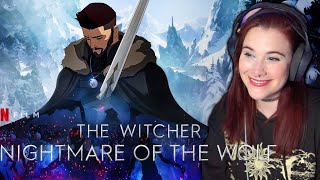 MegMage Reacts - The Witcher: Nightmare of the Wolf (2021)