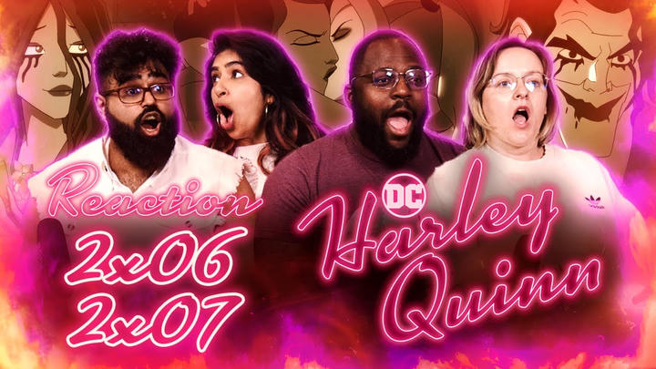 THEY KISSED! | Harley Quinn - 2x6+7 | Group Reaction