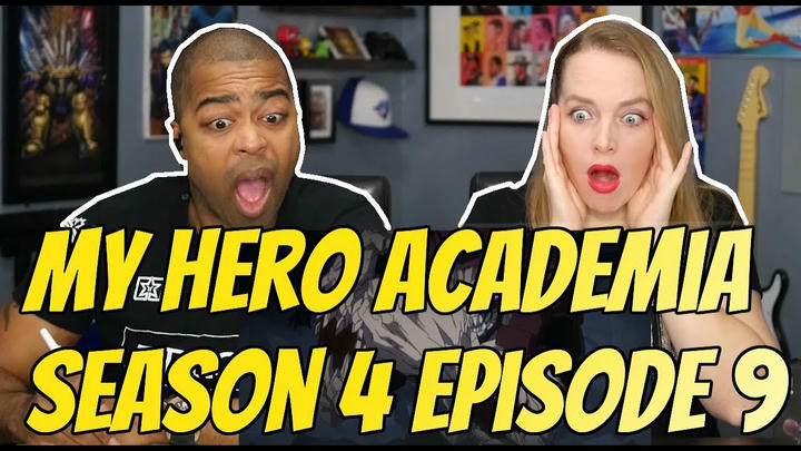 My Hero Academia Season 4 Episode 9 "Red Riot" (Jane and JV's REACTION 🔥)