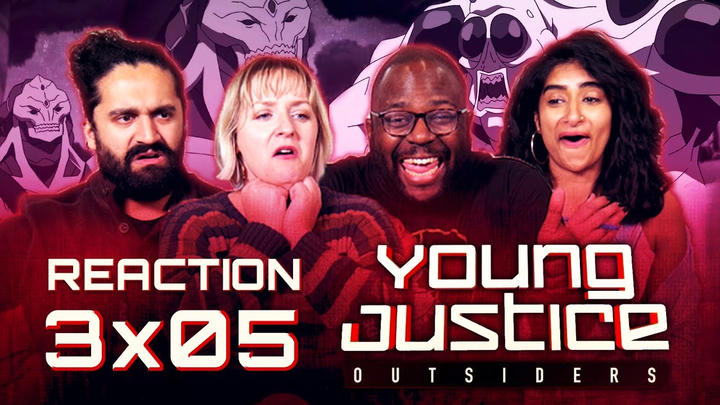 Boomtube Alarm Clock! Young Justice - Episode 3x5 - Away Mission - Group Reaction