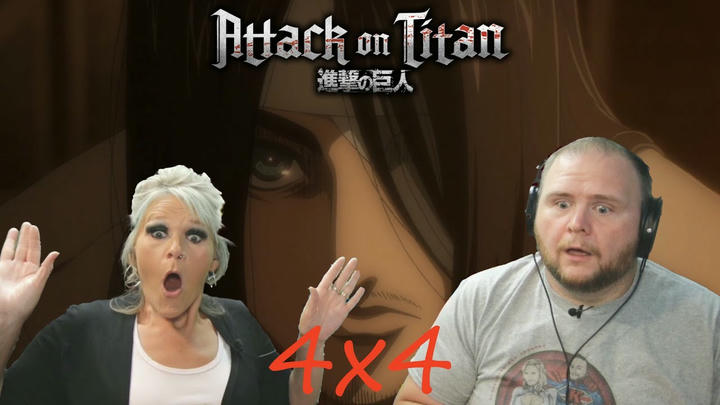 ATTACK ON TITAN 4x4 REACTION | From One Hand to Another