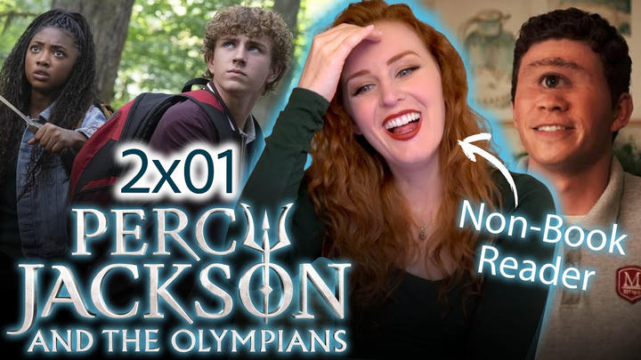 Persassy is finally back!!! | *PERCY JACKSON* 2x01 Reaction