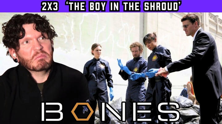 First time watching BONES 2x3 'The Boy in the Shroud' REACTION