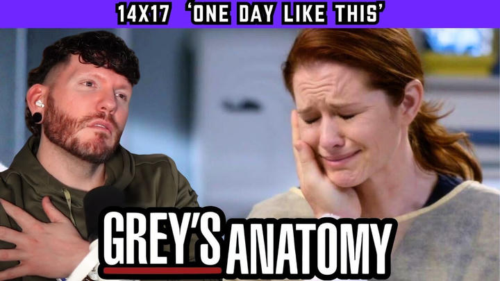 First time watching GREY'S ANATOMY 14x17 'One Day Like This' REACTION