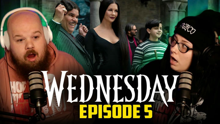 Gomez Addams: Murderer? | WEDNESDAY [1x5] (REACTION)