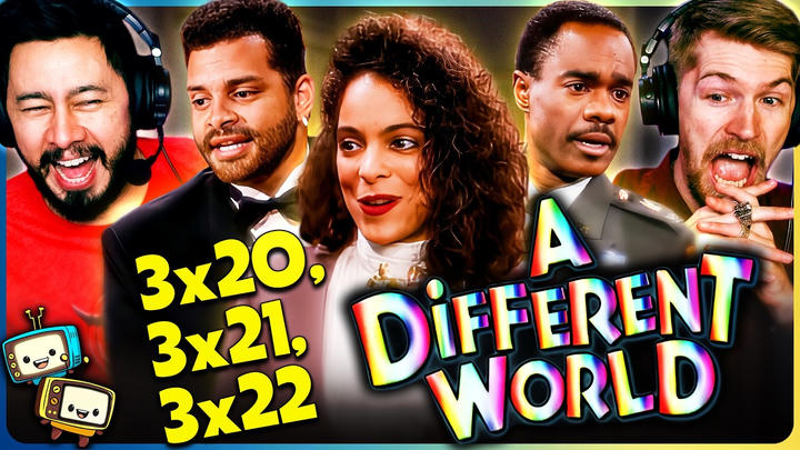 A DIFFERENT WORLD 3x20, 3x21, & 3x22 Reaction! | Jasmine Guy, Kadeem Hardison, w/ Jaby Koay