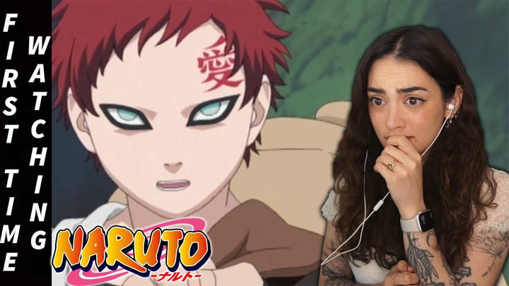 Akamaru Trembles: Gaara's Cruel Strength! I  Naruto Episode 34 *First Time Watching & Reaction*