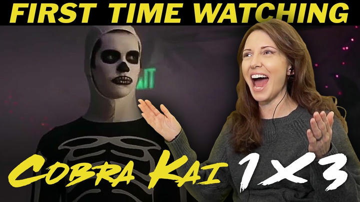 COBRA KAI 1x3 TV Show Reaction (Love the Skeleton Costumes!)