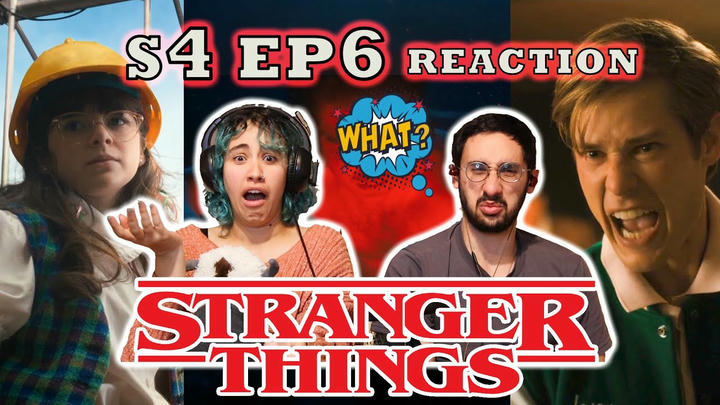 *STRANGER THINGS* 4X6 reaction (No. Not Nancy all over again. )- First Time Siblings Watch