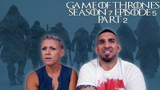 Game of Thrones Season 7 Episode 5 'Eastwatch' Part 2 REACTION!!