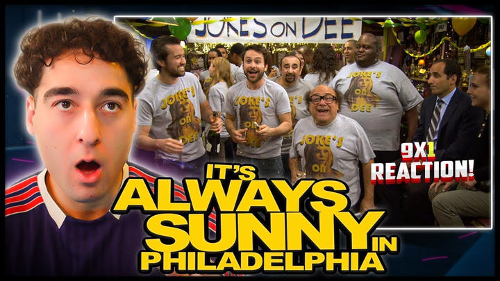 Film Student Watches IT'S ALWAYS SUNNY 9x1 for the FIRST TIME 'The Gang Broke Dee' Reaction!