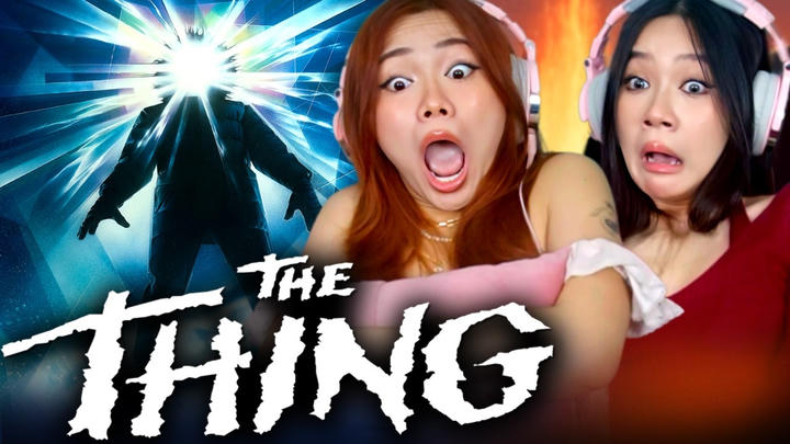 Foreign Girls React | The Thing | First Time Watch