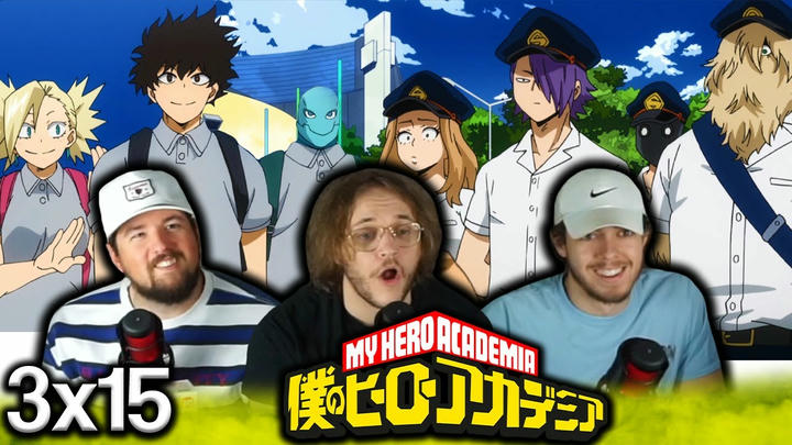 THEY'RE FROM OTHER SCHOOLS?!? | My Hero Academia 3x15 "The Test" Group Reaction!