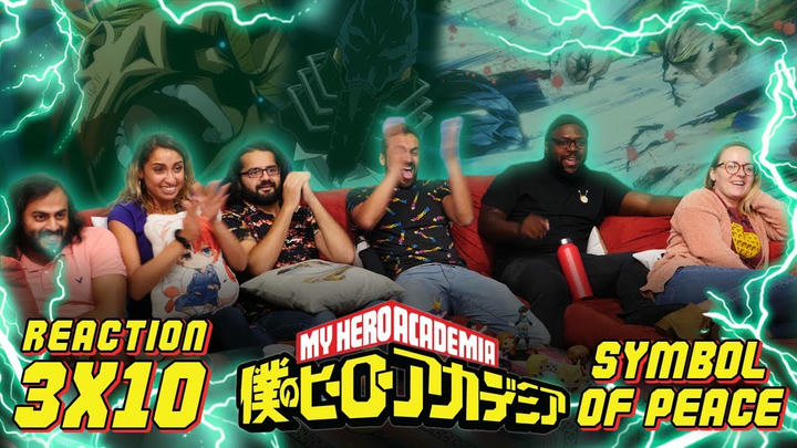 My Hero Academia - 3x10 Symbol of Peace - Group Reaction