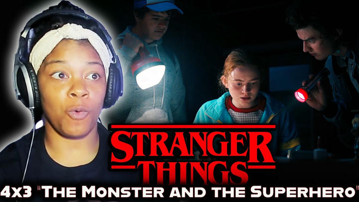 Stranger Things Season 4  Episode 3  The Monster and the Superhero' REACTION!!