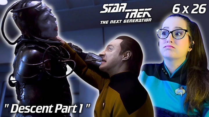 🖖Star Trek: The Next Generation 6x26 Descent Part 1 FIRST TIME WATCHING Reaction
