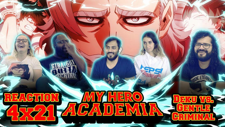 My Hero Academia - 4x21 Deku vs. Gentle Criminal - Group Reaction