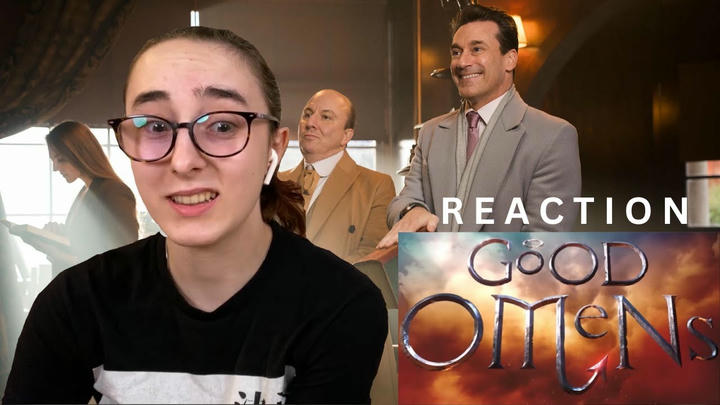 They found him! Good Omens | S01 E02 'The Book' | Blind Reaction