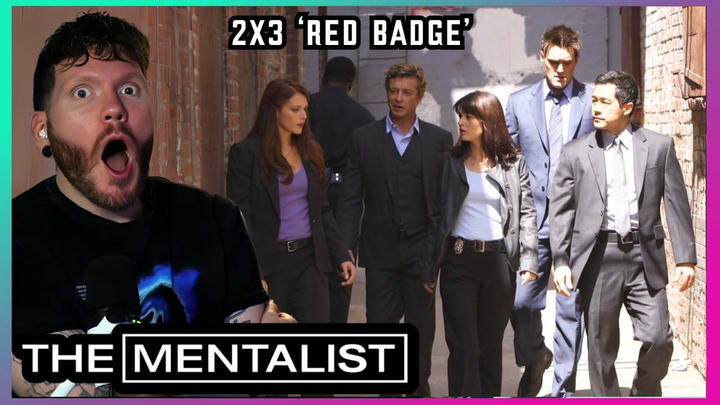 First time watching The Mentalist REACTION 2x3 'Red Badge'