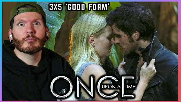 THEY FINALLY KISS! | First time watching Once Upon a Time REACTION 3x5 'Good Form'