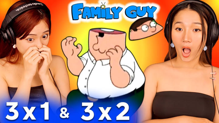 Asian Girls React | Family Guy Season 3 | Ep 1 & 2 (Family Guy Reaction)