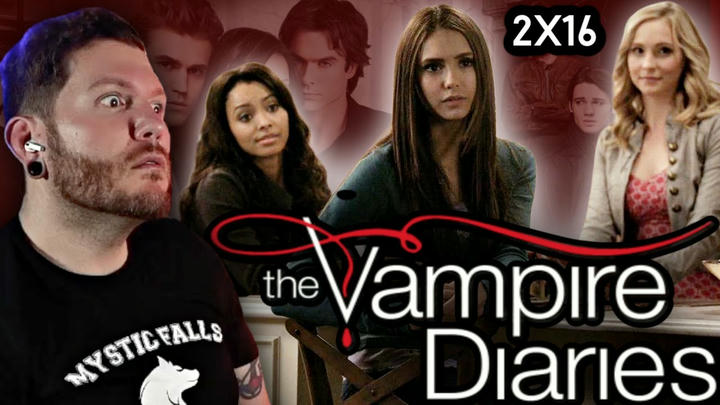 Katherine is playing games! First time watching The Vampire Diaries REACTION 2x16 'The House Guest'