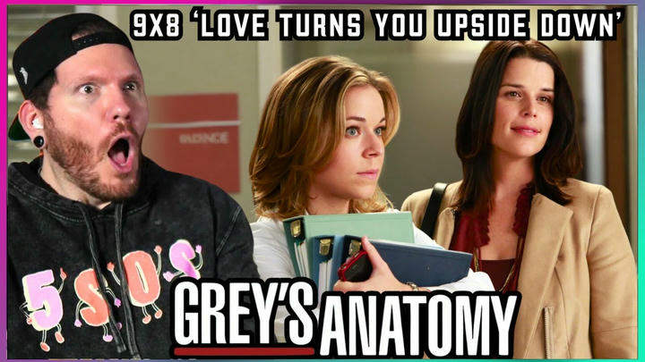 First time watching Grey's Anatomy REACTION 9x8 'Love Turns You Upside Down'