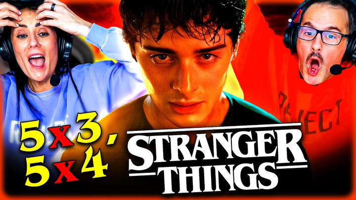 STRANGER THINGS Season 5 Episode 3 & 4 TARA & ANDREW'S REACTION!! Vecna | Millie Bobby Brown