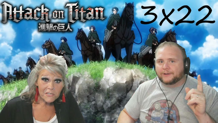 ATTACK ON TITAN 3x22 FINALE REACTION | The Other Side of the Wall