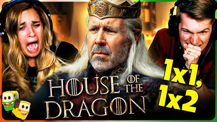 HOUSE OF THE DRAGON 1x1 & 1x2 Reaction! | Game of Thrones | Matt Smith | Emma D'Arcy | Olivia Cooke
