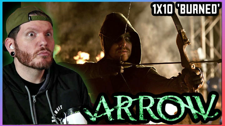 First time watching ARROW 1x10 'Burned' REACTION
