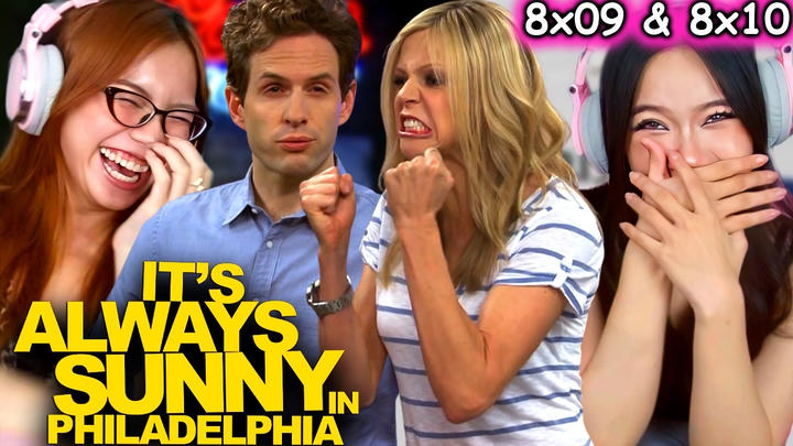 Foreign Girls React | It's Always Sunny in Philadelphia S8 Ep 09 & 10 | First Time Watch