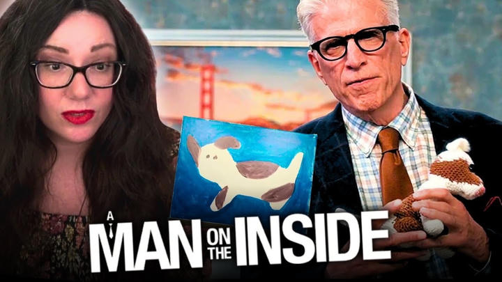 A Man On The Inside 1x04 The Curious Incident of the Dog in the Painting Class Reaction