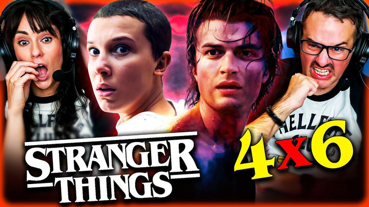 STRANGER THINGS Season 4, Episode 6 REACTION!! Netflix | Millie Bobby Brown | Sadie Sink | Vecna