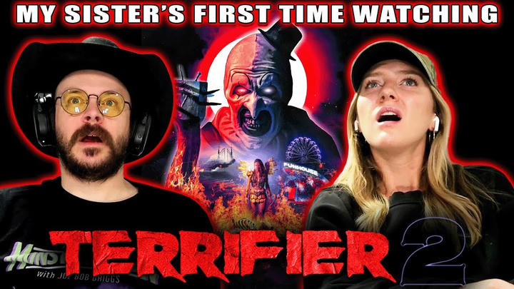 My Sister's First Time Watching Terrifier 2 (2022) | Berly Movie Reaction | "I Feel Sick..."