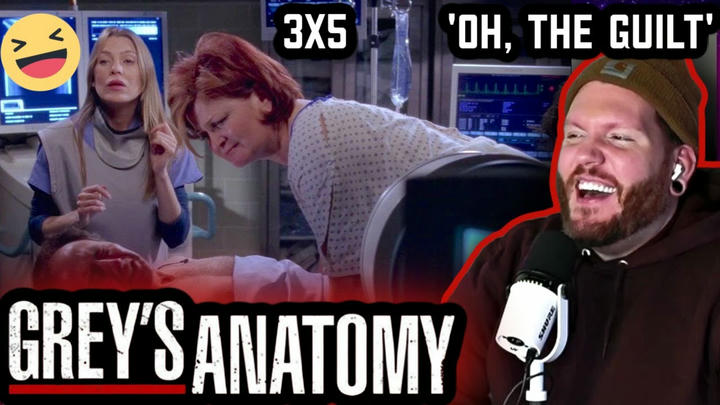 These people are WILD! 😂 | Grey's Anatomy REACTION 3x5 'Oh, the Guilt'