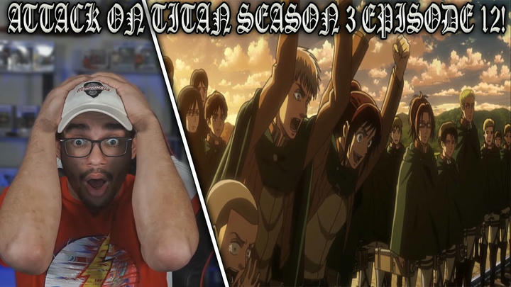 Attack on titan Season 3 Episode 12 Reaction! - Night of the Battle to Retake the Wall