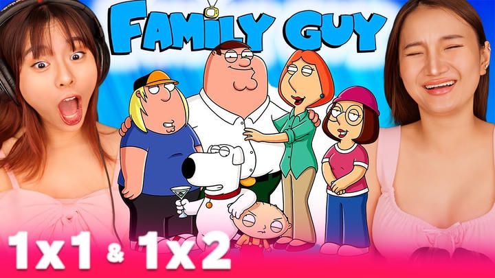 Asian Girls React | Family Guy Season 1 | Ep 1 & 2