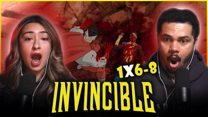 OMNIMAN vs INVINCIBLE!?! OUR REACTION TO INVINCIBLE *SEASON ONE EPISODES 6-8*