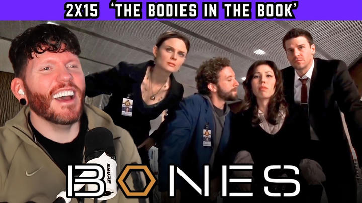 First time watching BONES 2x15 'The Bodies in the Book' REACTION