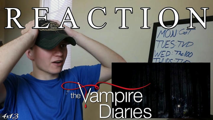 The Vampire Diaries S4E13 'Into the Wild' REACTION