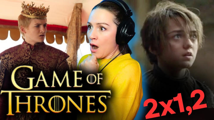GAME OF THRONES 2x1 & 2x2 Reaction! | First Time Watch