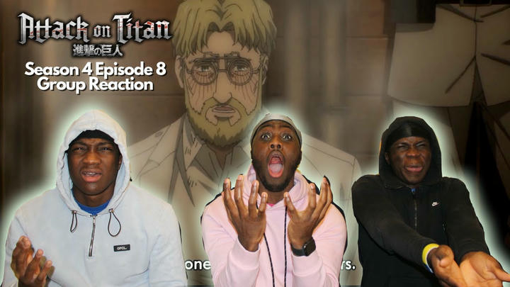OMG!!! WE CAN'T BELIEVE THIS HAPPENED!! ATTACK ON TITAN Season 4 Episode 8 GROUP REACTION