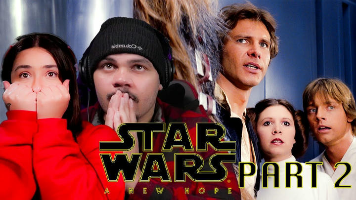 Our First time Watching *STAR WARS A NEW HOPE* part 2