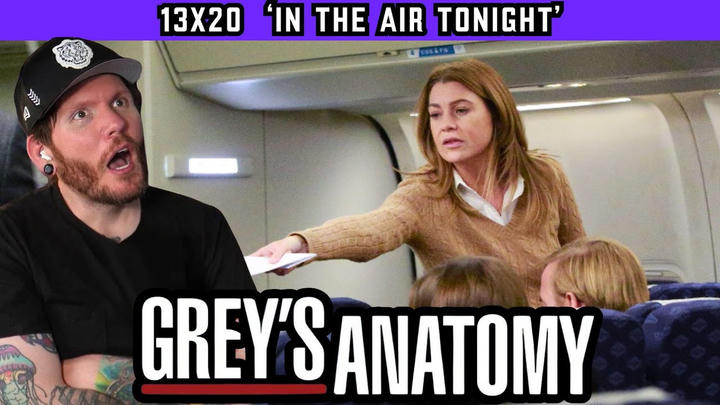 First time watching GREY'S ANATOMY 13x20 'In the Air Tonight' REACTION