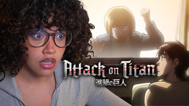 WHAT IS EVEN HAPPENING IN ATTACK ON TITAN AT THIS POINT!! | (S1, EPS 10-12 REACTION)