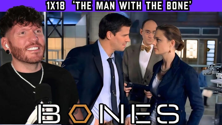 First time watching BONES 1x18 'The Man with the Bone' REACTION