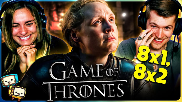 GAME OF THRONES 8x1 & 8x2 Reaction! | First Time Watch! | Lena Headey |  Peter Dinklage