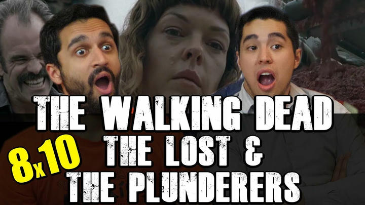 Walking Dead - 8x10 The Lost and the Plunderers - Group Reaction