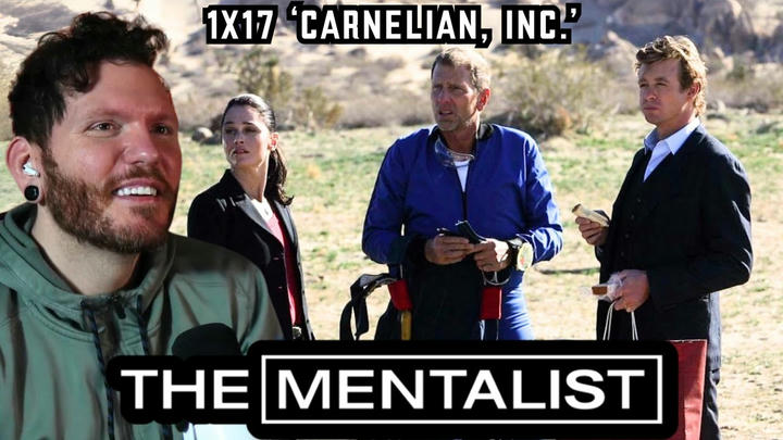 First time watching The Mentalist REACTION 1x17 'Carnelian Inc.'